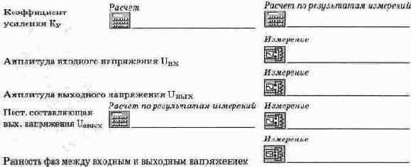 Инвертирующий усилитель